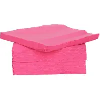 COSY&TRENDY Cosy & Trendy Servetten Luxe kwaliteit - fuchsia roze - 80x - 38 x 38 cm - Tafel decoratie - Papier