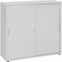 Hjh OFFICE PRO BETA 1753S - Hoogte van de map | 3 OH Grijs/Grijs Schuifwandkast