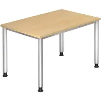 Hjh OFFICE PRO HILO 12 S - Esdoorn 120x80 Tafelhoogte I In hoogte verstelbaar