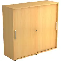 Hjh OFFICE PRO BETA 1753S - Beuken Hoogte van de map | 3 OH Schuifwandkast Rail handvat (kunststof)