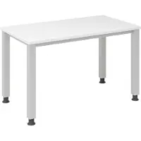 Hjh OFFICE PRO QUEO 612 S - Tafelhoogte I In hoogte verstelbaar Wit/Zilver