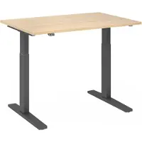 Hjh OFFICE PRO XMKA 12 G - 120x80 Eiken Tafelhoogte I Elektrisch in hoogte verstelbaar