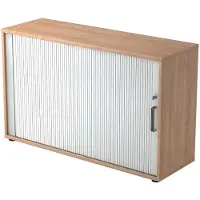 Hjh OFFICE PRO BETA 1732S - Walnoot Greeplijst kunststof