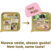 Stuzzy Paté met kip nat hondenvoer (150 g) 1 tray (22 x 150 g)