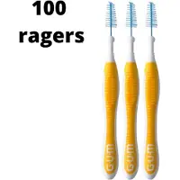 Gum Travler Ragers 1.3mm Geel - 2 x 50 stuks - Voordeelverpakking
