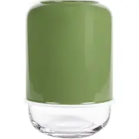 Muurla Capsule verstelbare vaas 18-28 cm Groen-helder