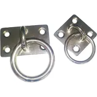 Talamex RVS aanlegringen met ring