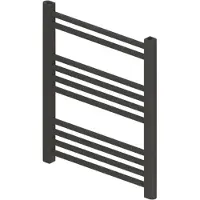 Eastbrook Wingrave handdoekradiator 30x60cm antraciet 204W