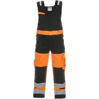 Hydrowear Holland En20471 Bodybroek Fluor Oranje/Zwart maat 62 heren