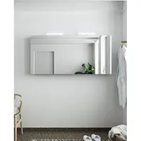 Mondiaz Cubb spiegelkast 150x70x16cm cale met 3 deuren