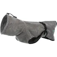 Trixie badjas hond badstof grijs 60 cm