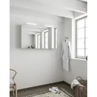Mondiaz Cubb spiegelkast 120x70x16cm greey met 2 deuren