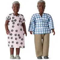 Lundby Poppenhuisfiguren opa & oma 'Billie'