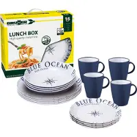 Brunner - Lunch Box - Bestekset 16 Pieces, wit