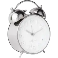 Karlsson Wekker Karlsson Mr. White Steel Polished Case 15 x 11 cm