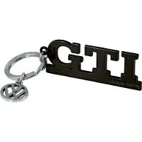 Vw-collect VW GTI Sleutelhanger met Bedel - zwart