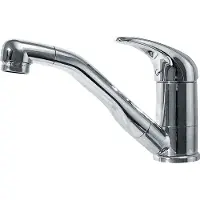Comet Eengreepsmengkraan Roma 12V Ø33 mm chroom uitloop 170 mm