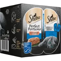 Sheba Kattenvoer - Perfect Portions - Natvoer - Tonijn in Saus - 24 x 75gr