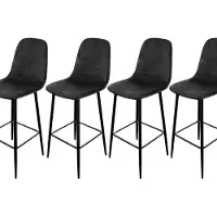 Urban Living - Set van 4 barstoelen / barkrukken - 5