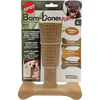 Bam-bones Spot Hondenspeelgoed Bam-Bones Plus Easy Grip Kip Large 14,5 X 5,8 X 18,3 Cm