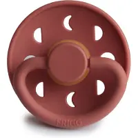 Frigg - Moon Latex Fopspeen - Powder Blush / T2/6-12Maanden