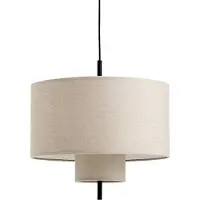 New Works Margin Hanglamp 50 Cm - Hanglampen Textiel Beige - 21310