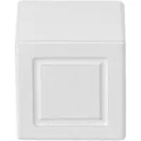 Formani Jan des Bouvrie Square JB20M meubelknop - wit