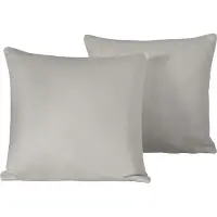 De Witte Lietaer Sierkussenhoes Olivia Dove 40 x 40 cm (Set van 2)