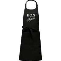 Kariban mijncadeautje - luxe keuken- barbecueschort - Bon Appetit - zwart