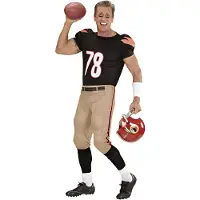 E-Carnavalskleding.nl Carnavalspak American Footballer / Rugbyplayer Stan