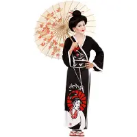 Partyking Carnavalspak kinderen: Geisha Sahu