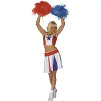 E-Carnavalskleding.nl Carnavalspak Cheerleader Jerny