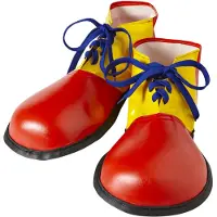 Widmann Carnavals-accessoires: Clownsschoenen voor volwassenen