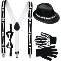 Widmann Verkleedset skelet voor halloween