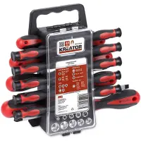 Kreator Krt400004 Multi Schroevendraaier Set 44 Eenheden