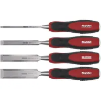 Kreator KRT461109 Houtbeitel 6, 12, 19, 25mm - 4 st.