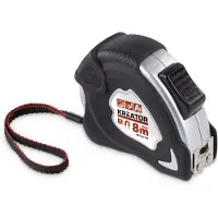 Kreator KRT702108 rolmeter aluminium - 8 m - magnetische tip