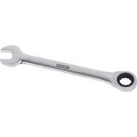 Kreator Ratchet 17x222 Mm Combination Wrench Zilver