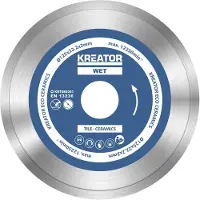 Kreator 125 Mm Tiles And Ceramic Materials Diamond Disc 3 Units Goud