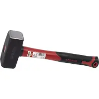 Kreator KRT902101 moker steenhamer - ergonomisch glasvezelhandvat - 1 kg