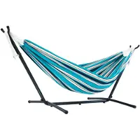 VIVERE Sunbrella Braziliaanse Hangmat Token Surfside Met Standaard