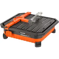 Powerplus Dual Power accu tegelsnijder POWDP75100 - 20V toestel - 390x365mm tafel - Ø110mm snijschijf - zonder batterij en lader - met 1 acc.