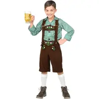 Widmann Lederhosen met Blouse kostuum Kind - Maat 158