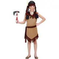 Finidi Indianenjurkje meisje (bruin, 128)