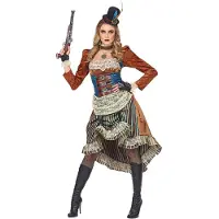 Finidi Mooi steampunk kostuum Lizzy dames