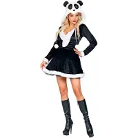 Finidi Panda jurk dames