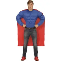 Widmann Superheld kostuum man - Maatkeuze: Maat XL
