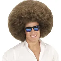Widmann Pruik afro extra groot bruin