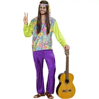 E-Carnavalskleding.nl Carnavalskleding Hippie man Mano