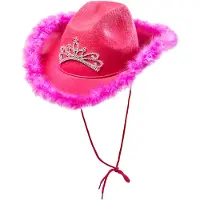 Widmann Hoeden: Roze cowgirl hoedjes